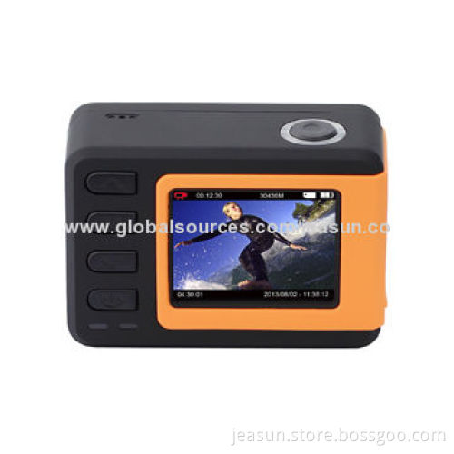 1,080P Waterproof Surfing Wi-Fi Control Sport DVR with 14MP Sensor, Built-in Mic & Speaker